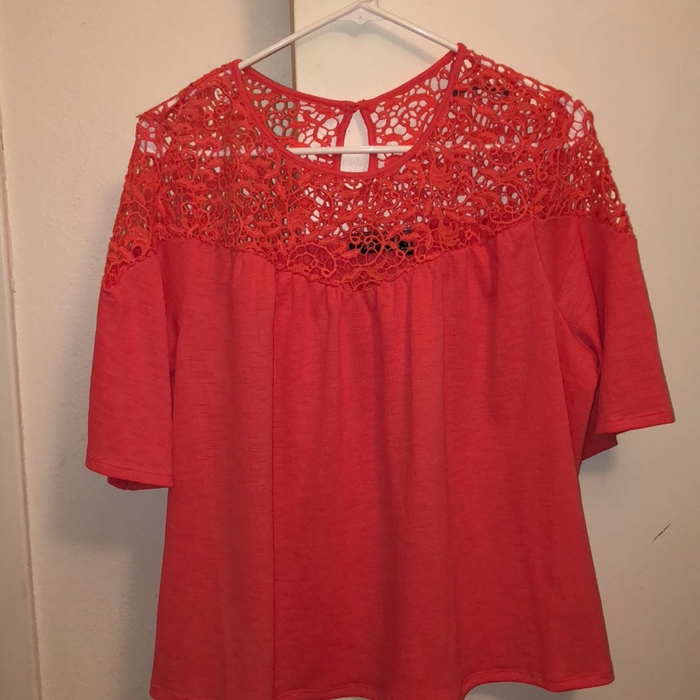 Detailed blouse, worn once. Great condition
